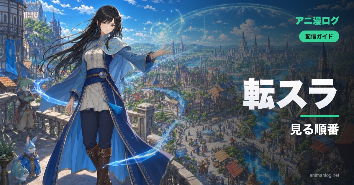 「転スラ」を見る順番【1期〜4期・劇場版・スピンオフ全網羅】2026年最新｜転生したらスライムだった件